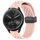Per cinturino in silicone Garmin Vivomove Sport da 20 mm con chiusura magnetica pieghevole (rosa) Per cinturino in silicone Garmin Vivomove Sport da 20 mm con chiusura magnetica pieghevole (rosa)