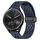 Per cinturino in silicone con chiusura magnetica pieghevole Garmin Vivomove Sport da 20 mm (blu notte)