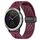 Per cinturino in silicone Garmin Vivoactive3 con chiusura magnetica pieghevole da 20 mm (vino rosso) Per cinturino in silicone Garmin Vivoactive3 con chiusura magnetica pieghevole da 20 mm (vino rosso)