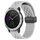 Per cinturino in silicone Garmin Vivoactive3 con chiusura magnetica pieghevole da 20 mm (grigio chiaro)