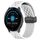 Per cinturino in silicone con chiusura magnetica pieghevole Garmin Vivoactive3 Music da 20 mm (bianco) Per cinturino in silicone con chiusura magnetica pieghevole Garmin Vivoactive3 Music da 20 mm (bianco)