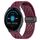 Per cinturino in silicone con chiusura magnetica pieghevole Garmin Vivoactive3 Music da 20 mm (vino rosso) Per cinturino in silicone con chiusura magnetica pieghevole Garmin Vivoactive3 Music da 20 mm (vino rosso)