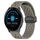 Per cinturino in silicone con chiusura magnetica pieghevole Garmin Vivoactive3 Music da 20 mm (cenere spaziale)