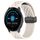 Per cinturino in silicone con chiusura magnetica pieghevole Garmin Vivoactive3 Music da 20 mm (colore Starlight) Per cinturino in silicone con chiusura magnetica pieghevole Garmin Vivoactive3 Music da 20 mm (colore Starlight)