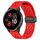 Per cinturino in silicone con chiusura magnetica pieghevole Garmin Venu 2 Plus da 20 mm (rosso) Per cinturino in silicone con chiusura magnetica pieghevole Garmin Venu 2 Plus da 20 mm (rosso)