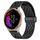 Per cinturino in silicone con chiusura magnetica pieghevole Garmin Venu da 20 mm (nero) Per cinturino in silicone con chiusura magnetica pieghevole Garmin Venu da 20 mm (nero)
