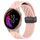 Per cinturino in silicone con chiusura magnetica pieghevole Garmin Venu da 20 mm (rosa) Per cinturino in silicone con chiusura magnetica pieghevole Garmin Venu da 20 mm (rosa)