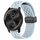 Per cinturino in silicone con chiusura magnetica pieghevole Garmin VivoMove Style da 20 mm (azzurro)