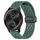 Per cinturino in silicone con chiusura magnetica pieghevole Garmin VivoMove Style da 20 mm (verde scuro)