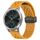 Per cinturino in silicone con chiusura magnetica pieghevole Garmin VivoMove Luxe da 20 mm (giallo)