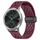 Per cinturino in silicone con chiusura magnetica pieghevole Garmin VivoMove Luxe da 20 mm (vino rosso) Per cinturino in silicone con chiusura magnetica pieghevole Garmin VivoMove Luxe da 20 mm (vino rosso)