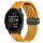 Per cinturino in silicone con chiusura magnetica pieghevole Garmin Forerunner 245 da 20 mm (giallo) Per cinturino in silicone con chiusura magnetica pieghevole Garmin Forerunner 245 da 20 mm (giallo)