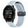 Per cinturino in silicone con chiusura magnetica pieghevole Garmin Forerunner 245 da 20 mm (azzurro)