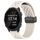 Per cinturino in silicone con chiusura magnetica pieghevole Garmin Forerunner 245 da 20 mm (colore Starlight) Per cinturino in silicone con chiusura magnetica pieghevole Garmin Forerunner 245 da 20 mm (colore Starlight)