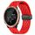 Cinturino per orologio in silicone con chiusura magnetica pieghevole da 20 mm per Garmin Forerunner 645 Music (rosso) Cinturino per orologio in silicone con chiusura magnetica pieghevole da 20 mm per Garmin Forerunner 645 Music (rosso)