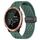 Cinturino per orologio in silicone con chiusura magnetica pieghevole da 20 mm per Garmin Forerunner 645 Music (verde scuro) Cinturino per orologio in silicone con chiusura magnetica pieghevole da 20 mm per Garmin Forerunner 645 Music (verde scuro)