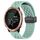 Cinturino per orologio in silicone con chiusura magnetica pieghevole da 20 mm per Garmin Forerunner 645 Music (verde acqua) Cinturino per orologio in silicone con chiusura magnetica pieghevole da 20 mm per Garmin Forerunner 645 Music (verde acqua)