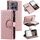Per Motorola Edge 50 Neo Glitter Lattice Zipper Wallet Custodia in pelle per telefono (oro rosa) Per Motorola Edge 50 Neo Glitter Lattice Zipper Wallet Custodia in pelle per telefono (oro rosa)