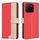 Custodia per telefono in pelle antifurto RFID abbinata ai colori per Honor X5b (rosso) Custodia per telefono in pelle antifurto RFID abbinata ai colori per Honor X5b (rosso)