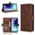 Per Redmi 14C 4G Custodia in pelle con texture in vitello e slot per schede (marrone) Per Redmi 14C 4G Custodia in pelle con texture in vitello e slot per schede (marrone)