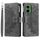 Per Motorola Moto G35 Custodia per telefono in pelle con cerniera Totem Multi-Card (grigio) Per Motorola Moto G35 Custodia per telefono in pelle con cerniera Totem Multi-Card (grigio)