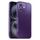 Per iPhone 16 Blade Slim AG Custodia antiurto opaca per telefono (viola scuro)