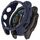 Per Garmin Fenix 8 MIP 51mm Solar Armour Hollow TPU Half Coverage Watch Case Solar Version (Blu notte) Per Garmin Fenix 8 MIP 51mm Solar Armour Hollow TPU Half Coverage Watch Case Solar Version (Blu notte)