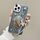 Per iPhone 16 Pro Max Custodia per telefono in TPU con catena a specchio color crema (grigio argento) Per iPhone 16 Pro Max Custodia per telefono in TPU con catena a specchio color crema (grigio argento)