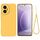 Custodia antiurto in silicone liquido color puro per Honor 300 (giallo)