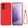 Custodia antiurto in silicone liquido color puro per Honor 300 (rosso)