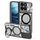 Per Honor 200 Smart CD Texture Custodia per telefono con supporto magnetico scorrevole Camshield (argento) Per Honor 200 Smart CD Texture Custodia per telefono con supporto magnetico scorrevole Camshield (argento)