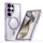 Custodia trasparente magnetica MagSafe per Samsung Galaxy S25 Ultra 5G (viola) Custodia trasparente magnetica MagSafe per Samsung Galaxy S25 Ultra 5G (viola)