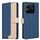 Per Redmi Note 14 4G Custodia per telefono in pelle antifurto RFID abbinata ai colori (blu) Per Redmi Note 14 4G Custodia per telefono in pelle antifurto RFID abbinata ai colori (blu)