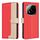 Per Redmi Note 14 Pro 4G Custodia per telefono in pelle antifurto RFID abbinata ai colori (rossa) Per Redmi Note 14 Pro 4G Custodia per telefono in pelle antifurto RFID abbinata ai colori (rossa)