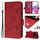 Custodia in pelle antifurto RFID con motivo a rose in rilievo per Realme 14 Pro 5G (rossa) Custodia in pelle antifurto RFID con motivo a rose in rilievo per Realme 14 Pro 5G (rossa)