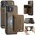 Per iPhone 12 AutSpace A13 MagSafe Magnetic RFID Flip Card Bag Custodia per telefono (caffè) Per iPhone 12 AutSpace A13 MagSafe Magnetic RFID Flip Card Bag Custodia per telefono (caffè)