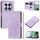 Per Redmi Note 14 Pro+ 5G Custodia per telefono in pelle goffrata con cordino (viola) Per Redmi Note 14 Pro+ 5G Custodia per telefono in pelle goffrata con cordino (viola)