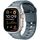 Per Apple Watch 46mm / 49mm / 45mm / 44mm Cinturino per orologio in silicone multiforo bicolore con un solo chiodo (blu oceano) Per Apple Watch 46mm / 49mm / 45mm / 44mm Cinturino per orologio in silicone multiforo bicolore con un solo chiodo (blu oceano)