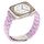 Per Apple Watch 46mm / 49mm / 45mm / 44mm Cinturino per orologio in resina a tre perle con rombi a vita piccola (viola) Per Apple Watch 46mm / 49mm / 45mm / 44mm Cinturino per orologio in resina a tre perle con rombi a vita piccola (viola)