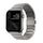Per Apple Watch 46mm / 49mm / 45mm / 44mm Cinturino per orologio in acciaio inossidabile con chiusura Norman Clasp One-Bead (titanio) Per Apple Watch 46mm / 49mm / 45mm / 44mm Cinturino per orologio in acciaio inossidabile con chiusura Norman Clasp One-Bead (titanio)