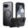 Custodia per telefono con supporto magnetico MagSafe a 360 gradi, smerigliata per Google Pixel 9a (nera) Custodia per telefono con supporto magnetico MagSafe a 360 gradi, smerigliata per Google Pixel 9a (nera)