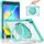 Per iPad 10.2 2021/2020/2019 Custodia per tablet in TPU ibrida trasparente per PC con maniglia ad anello rotante (verde chiaro) Per iPad 10.2 2021/2020/2019 Custodia per tablet in TPU ibrida trasparente per PC con maniglia ad anello rotante (verde chiaro)