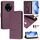 Custodia in pelle con stampa Smile Embossing RFID per Realme 14 Pro 5G (viola) Custodia in pelle con stampa Smile Embossing RFID per Realme 14 Pro 5G (viola)