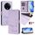 Custodia in pelle con stampa RFID per Realme 14 Pro+ 5G Smile Embossing (viola chiaro) Custodia in pelle con stampa RFID per Realme 14 Pro+ 5G Smile Embossing (viola chiaro)