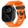 Per Apple Watch 46mm / 49mm / 45mm / 44mm Wild Path Cinturino per orologio in silicone spesso con fibbia nera (arancione) Per Apple Watch 46mm / 49mm / 45mm / 44mm Wild Path Cinturino per orologio in silicone spesso con fibbia nera (arancione)