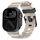 Per Apple Watch 46mm / 49mm / 45mm / 44mm Wild Path Cinturino per orologio in silicone spesso con fibbia nera (Starlight) Per Apple Watch 46mm / 49mm / 45mm / 44mm Wild Path Cinturino per orologio in silicone spesso con fibbia nera (Starlight)