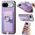 Custodia per telefono con inserto laterale in pelle con anello a croce retrò per Google Pixel 7a, MagSafe (viola) Custodia per telefono con inserto laterale in pelle con anello a croce retrò per Google Pixel 7a, MagSafe (viola)