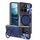 Per Honor X5b Plus / X5b 4G CD Texture Custodia per telefono con supporto magnetico scorrevole Camshield (blu) Per Honor X5b Plus / X5b 4G CD Texture Custodia per telefono con supporto magnetico scorrevole Camshield (blu)