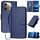 Per OPPO A5 Pro 5G YX0070 Custodia in pelle con fibbia in fibra di carbonio e cordino (blu reale) Per OPPO A5 Pro 5G YX0070 Custodia in pelle con fibbia in fibra di carbonio e cordino (blu reale)