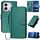 Per Honor 400 Lite YX0070 Custodia in pelle con fibbia in fibra di carbonio e cordino (verde scuro) Per Honor 400 Lite YX0070 Custodia in pelle con fibbia in fibra di carbonio e cordino (verde scuro)